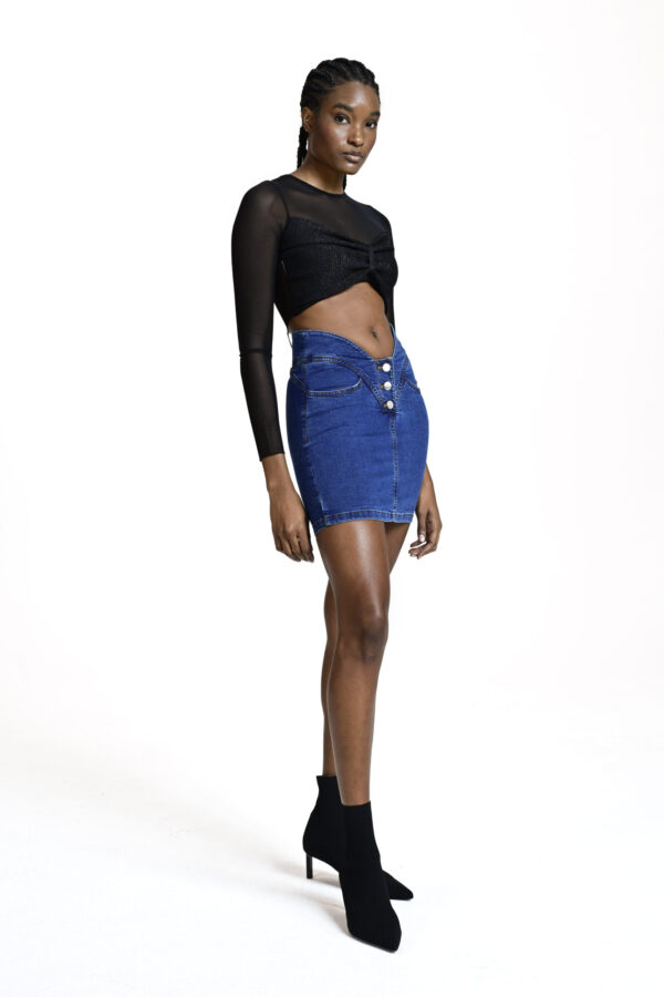 V-Style Mini Skirt – Bild 4
